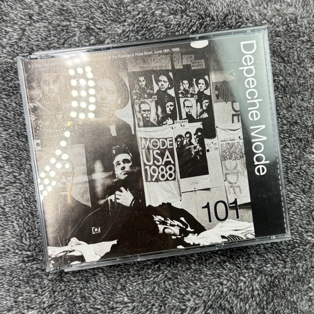 Depeche Mode 101 Live at the Rose Bowl 1988 2-Disc CD Set Sire 25853-2
